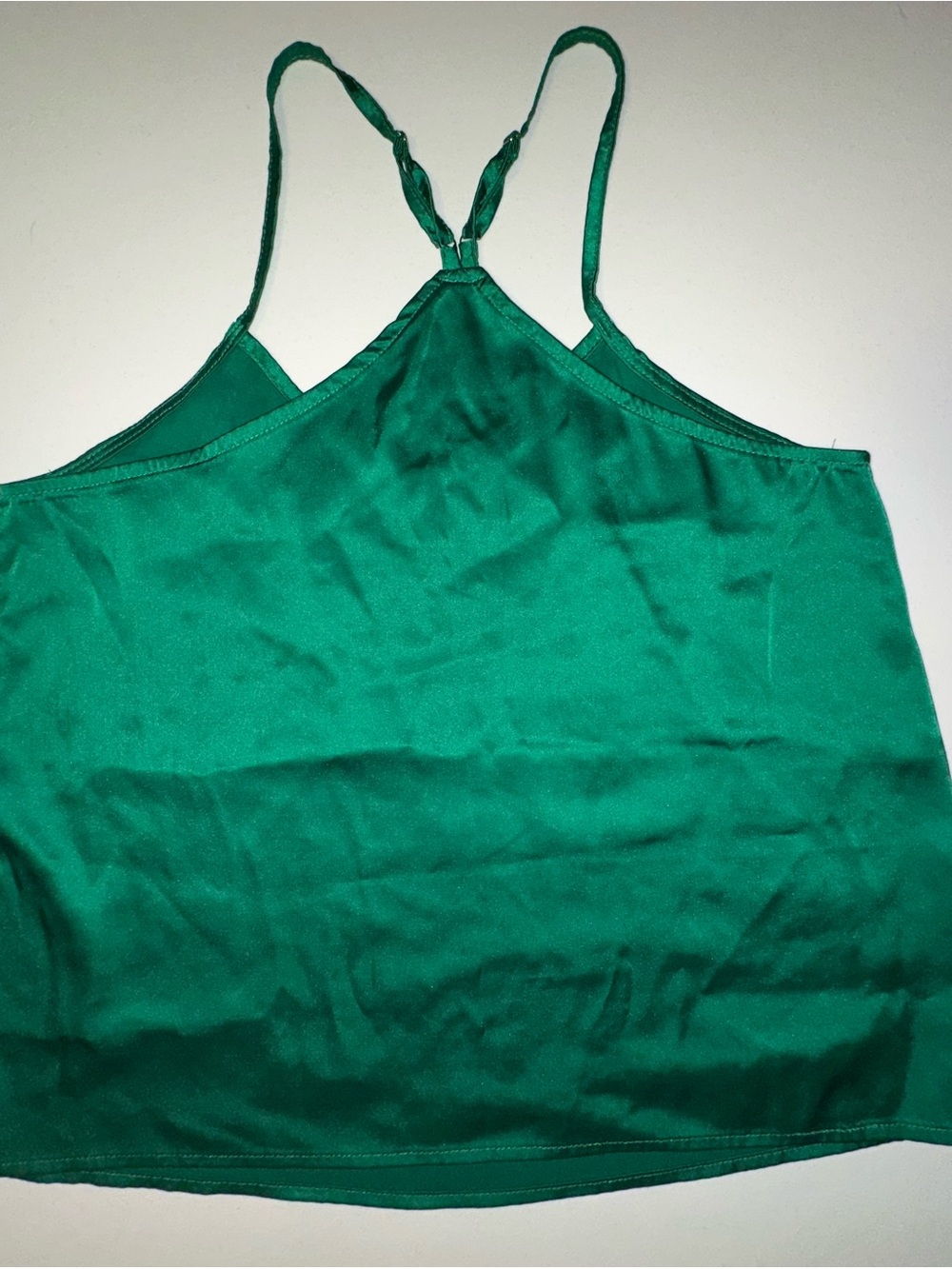 Silky Green Satin Cami & Short Sleep Set - Women Intimates - Picture 7 of 9